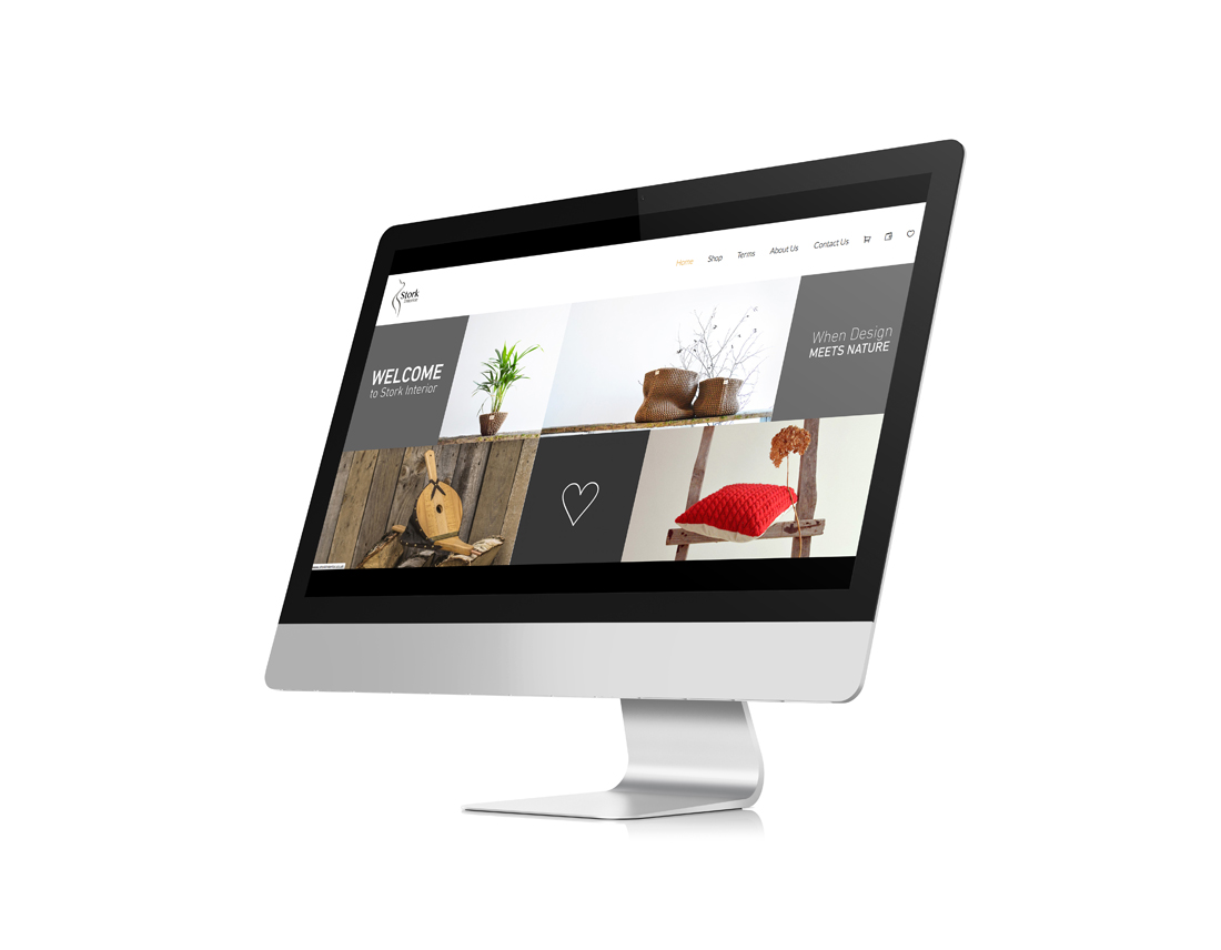 stork e-shop design